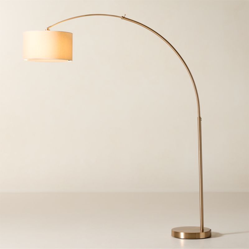 Sequence White Plaster Floor Lamp