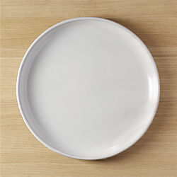 black clay round platter