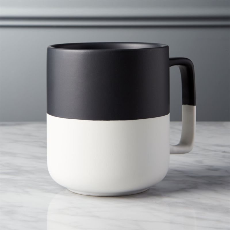 Download Black Dip Large Mug + Reviews | CB2 Yellowimages Mockups