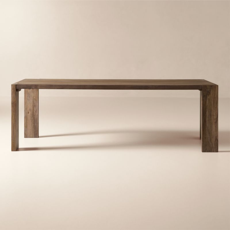 Sydney 72'' Rectangular Walnut Dining Table with Black Steel Legs