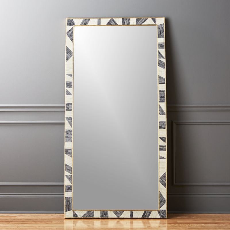 Cb2 Free Shipping >> Grace Bone Inlay Mirror 36"X72" + Reviews | CB2 Cb2 Free Shipping >> Grace Bone Inlay Mirror 36"X72" + Reviews | CB2