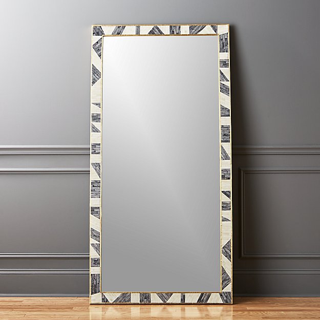 grace bone inlay mirror 36 quot x72 quot cb2 grace bone inlay mirror 36 quot x72 quot cb2