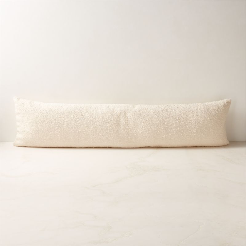 Hypoallergenic Down-Alternative Lumbar Pillow Insert 48"x12''