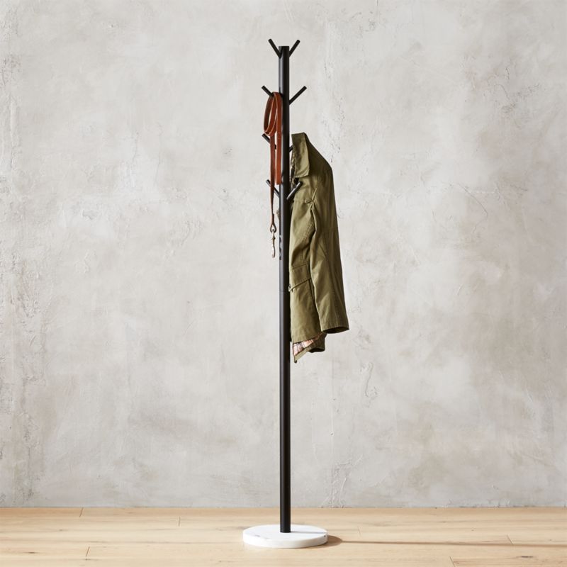 CB2 February Catalog 2018 Boulevard Coat Rack