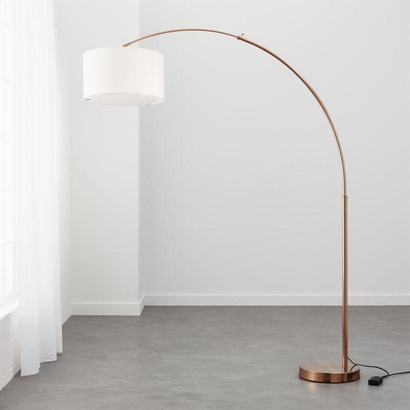 Modern Brass Floor Lamps | CB2 Modern Brass Floor Lamps | CB2