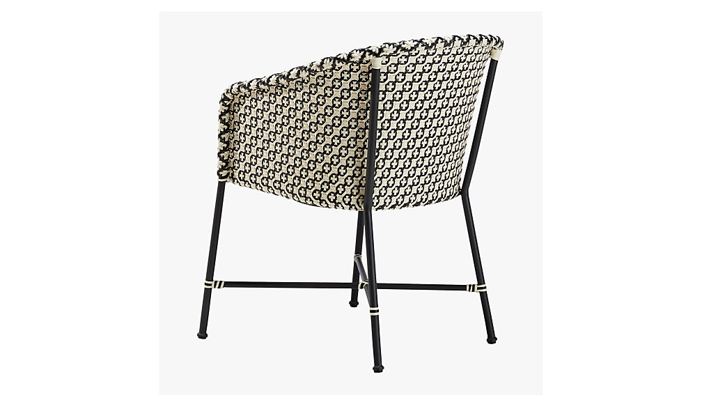 brava dining lounge wicker chair