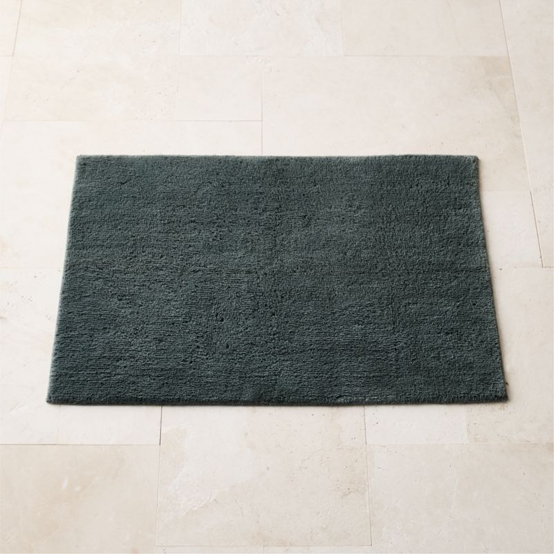 Lateral Natural Teak Bath Mat 21.75"x23"