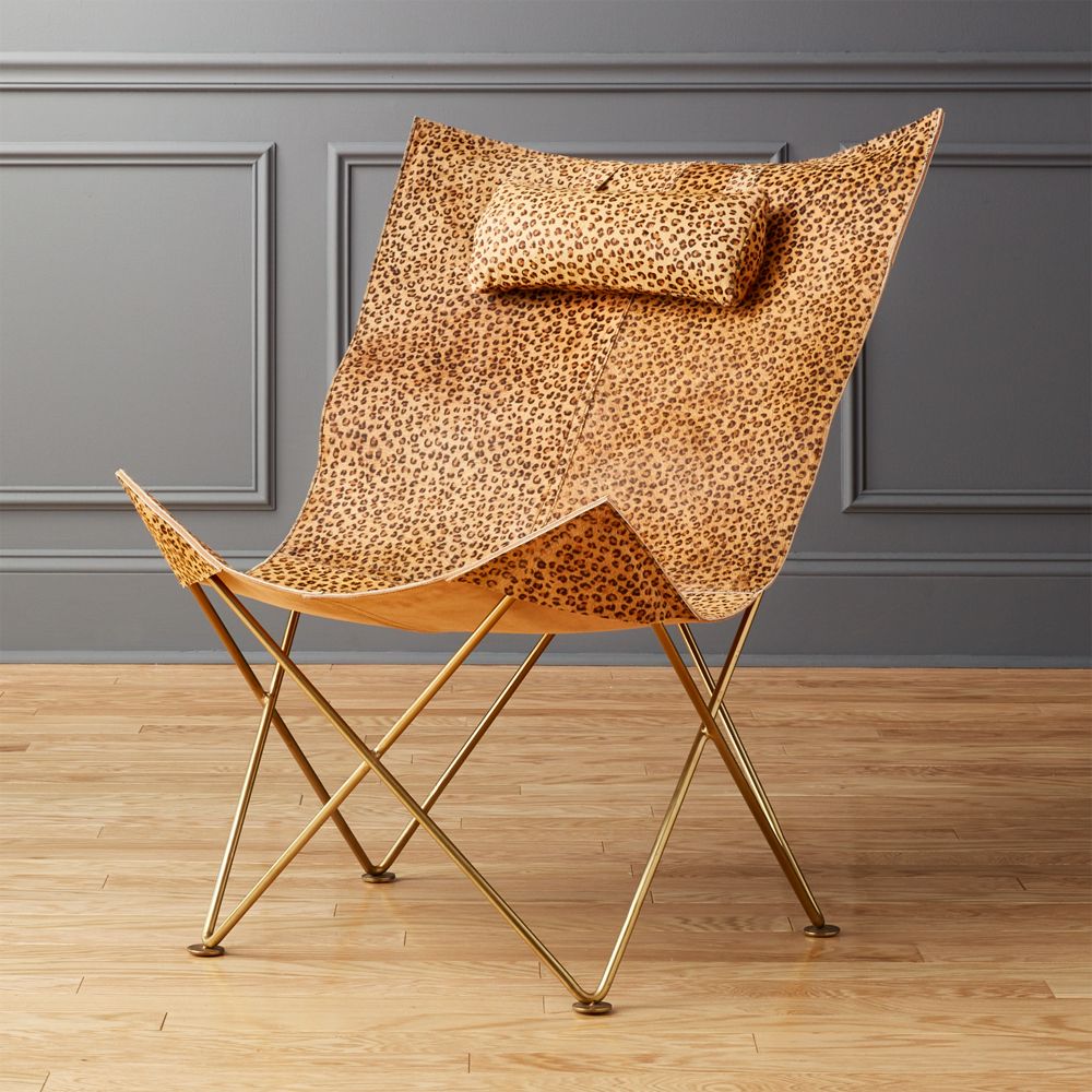 Butterfly discount print chair