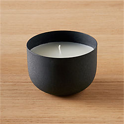 black candle bowl
