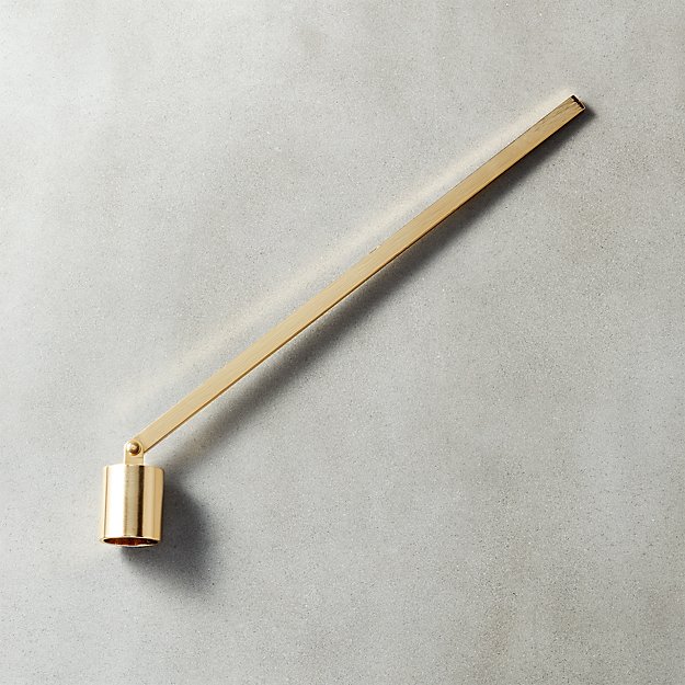 Brass Candle Snuffer CB2