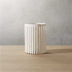 cape white tea light candle holder