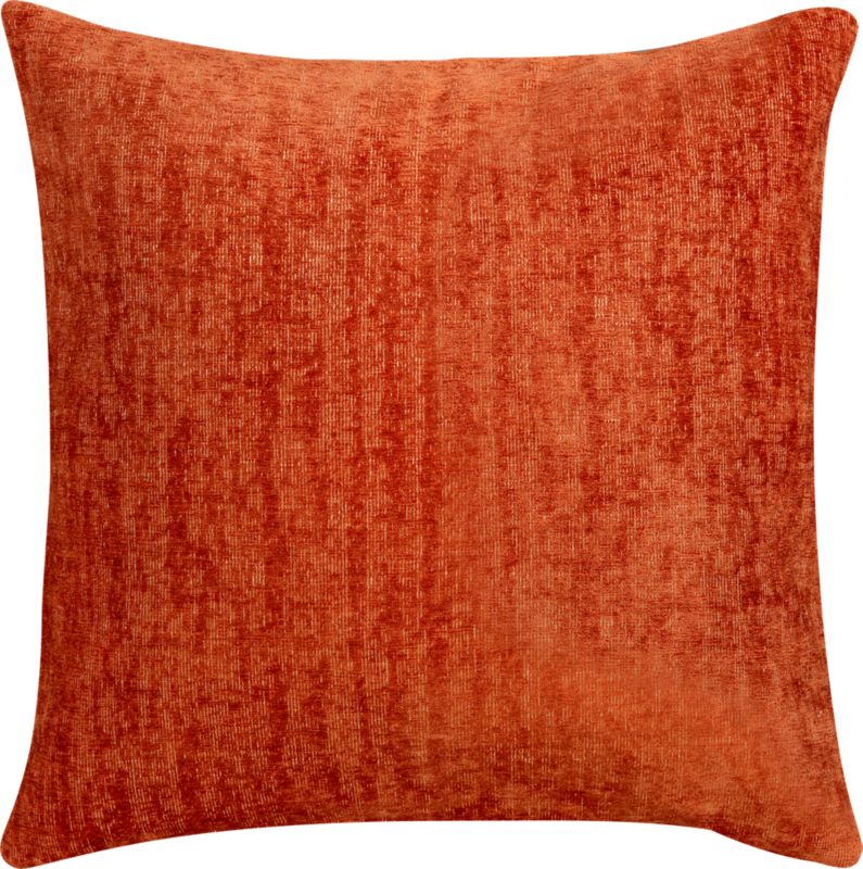 CB2   caravan orange 23 pillow  