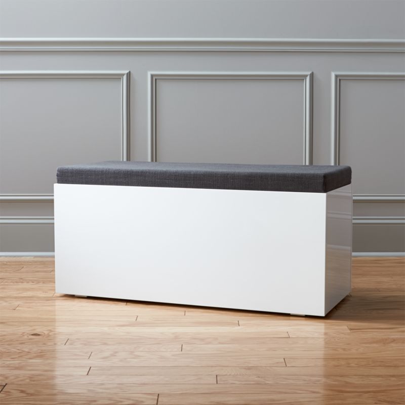 catchall storage bench CB2