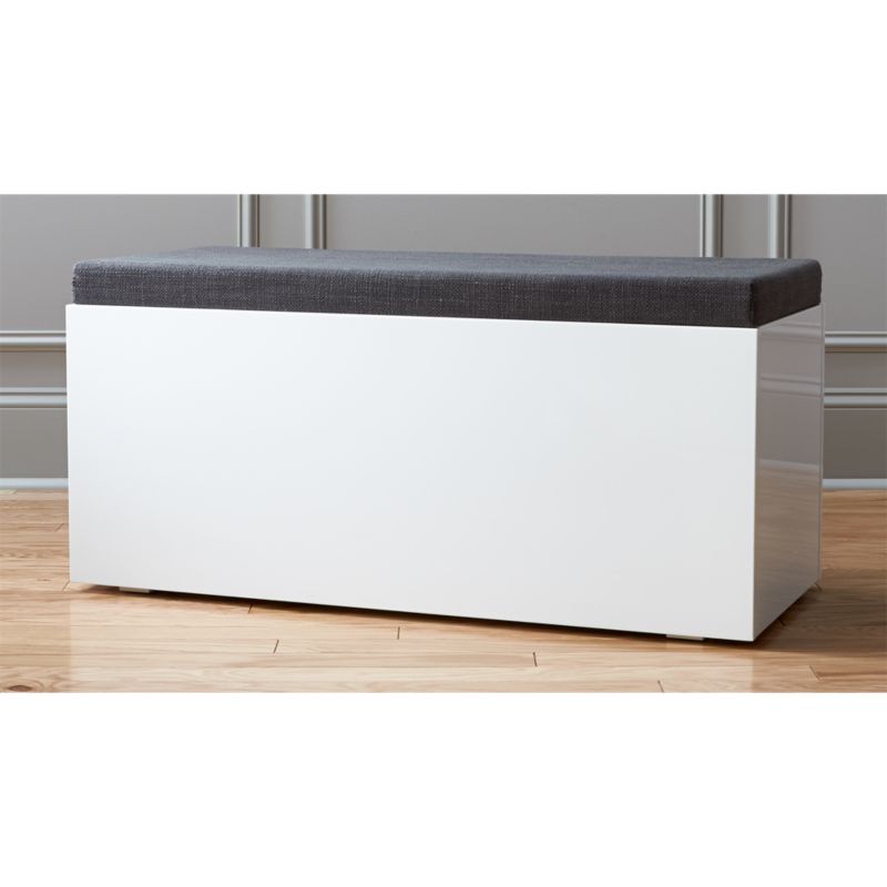 catchall storage bench CB2