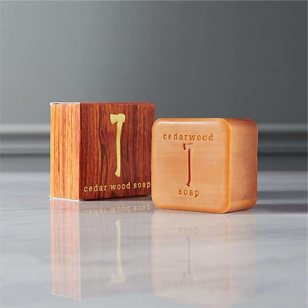 cedar wood soap