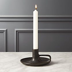 candle holder ceramic taper candles cb2 candleholders