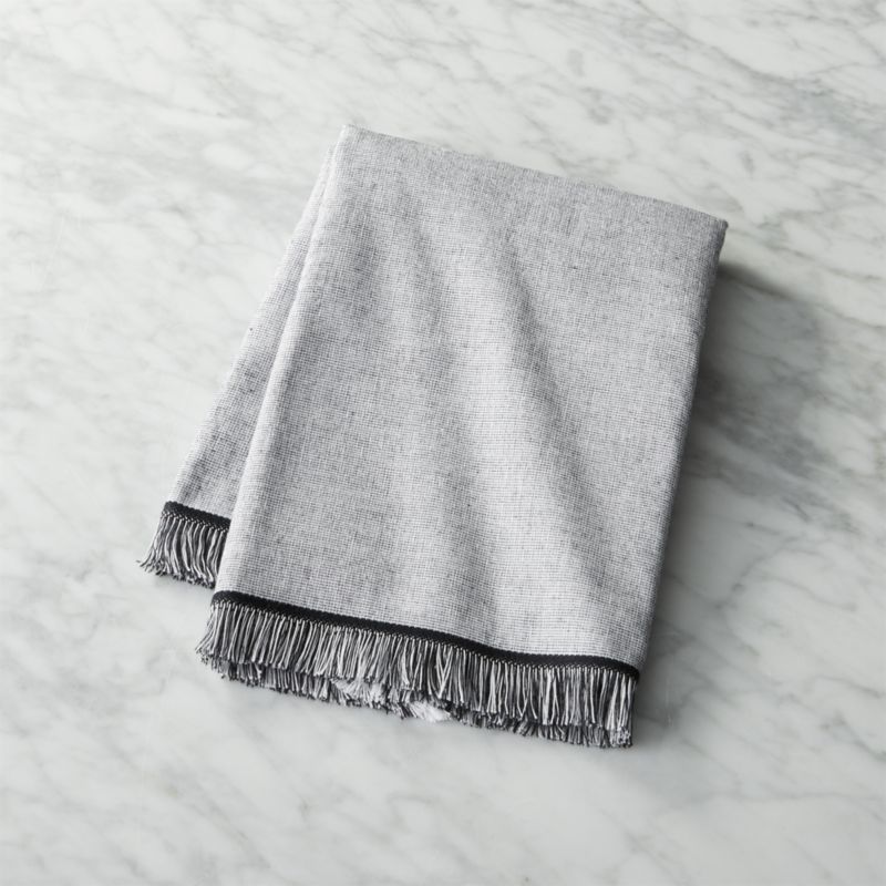 modern hand towels | CB2