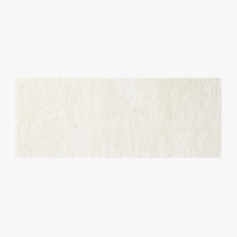 Lateral Black Teak Bath Runner 21"x60"