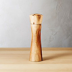 cinch acacia short salt-pepper mill