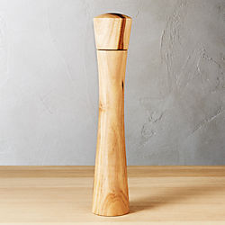 cinch acacia salt-pepper mill tall.