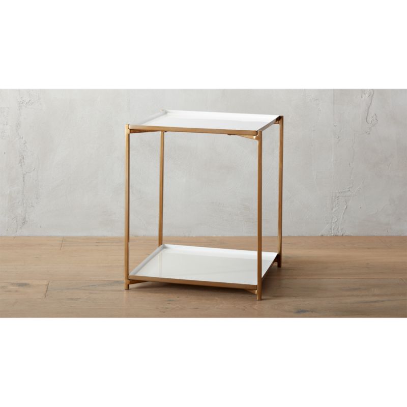 cleo display side table CB2