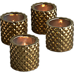 colada tea light candle holders set of four