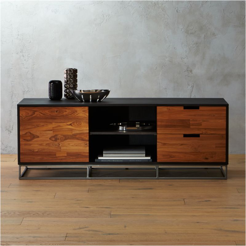 congo modern media credenza in media storage + Reviews | CB2