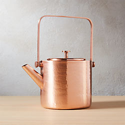 copper teapot