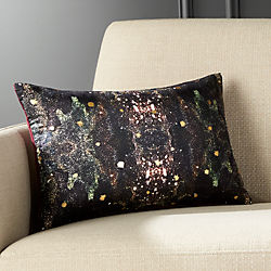 18"x12" Cosmic Galaxy Pillow with Down-Alternative Insert