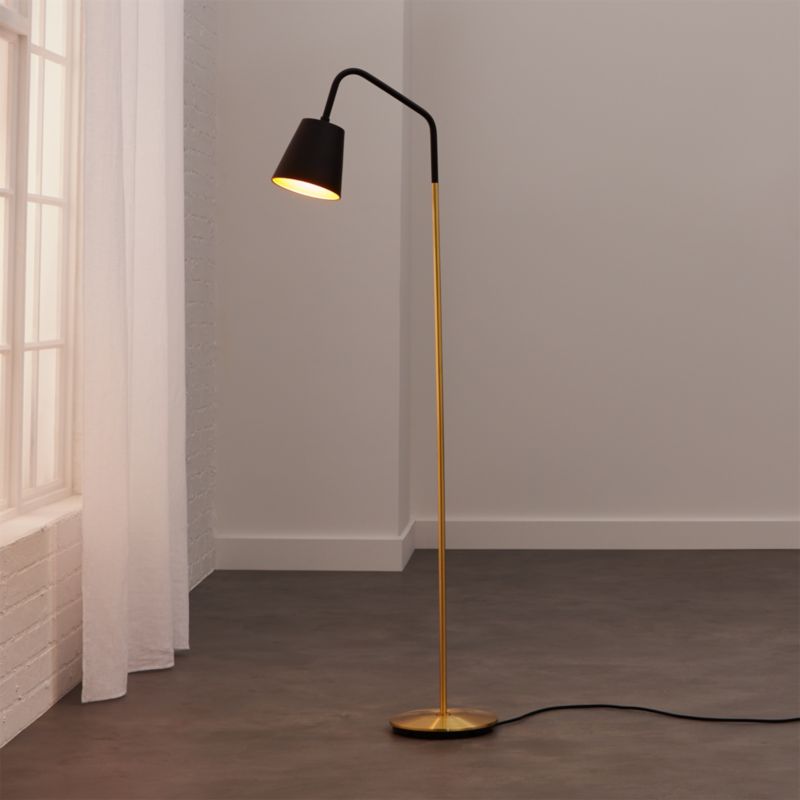 Cb2 beam store floor lamp