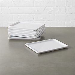 set of 8 cuatro small platters