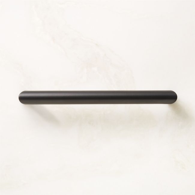 Curveaux Curved Cabinet Handle Black 6in