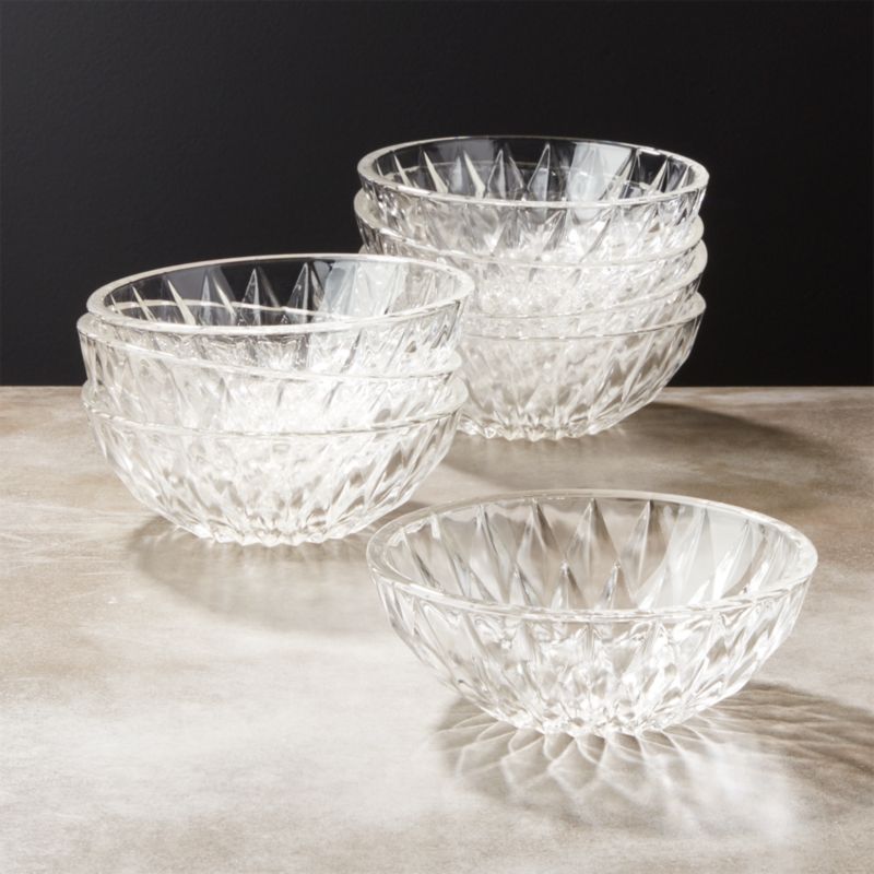 Askew Marble and Glass Serving Bowl Small