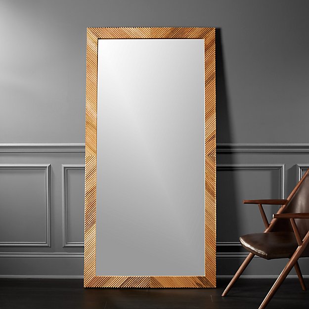 darron wood floor mirror 36 quot x72 quot cb2 darron wood floor mirror 36 quot x72 quot cb2