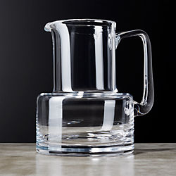 Dawn Glass Pitcher with Handle