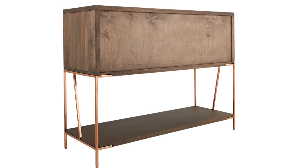 dean record cabinet-console | CB2