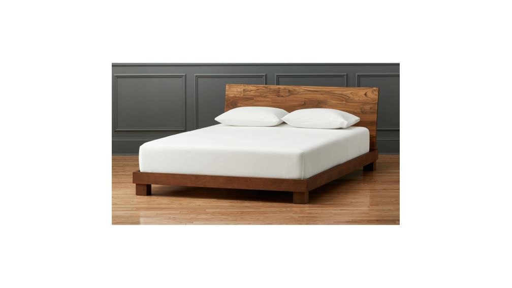 dondra teak bed | CB2