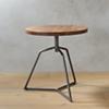 dot acacia side table-stool