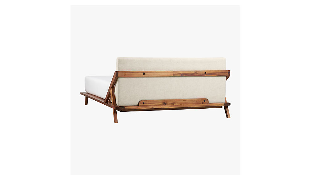 drommen bed | CB2 This platform bed is as simple as the one above, but doesn't fold.