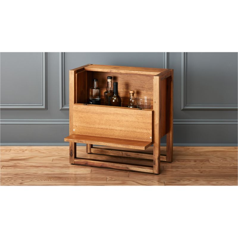 elixir mini bar table CB2