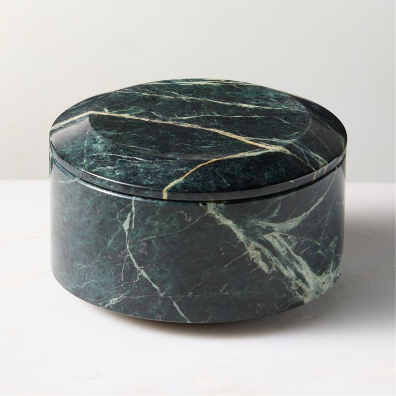 Orcino Green Marble Fruit Bowl