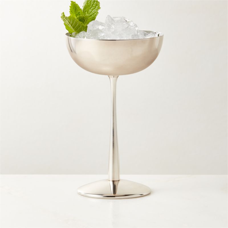 Piero Polished Stainless Steel Serving Bowl Large by Gianfranco Frattini