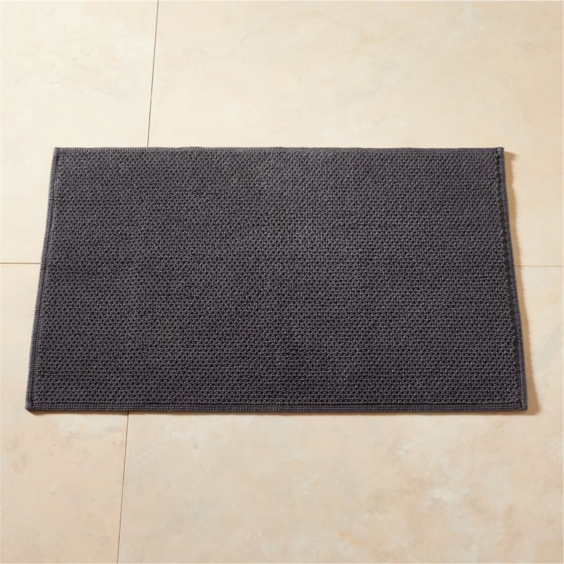 Lateral Natural Teak Bath Mat 21.75"x23"