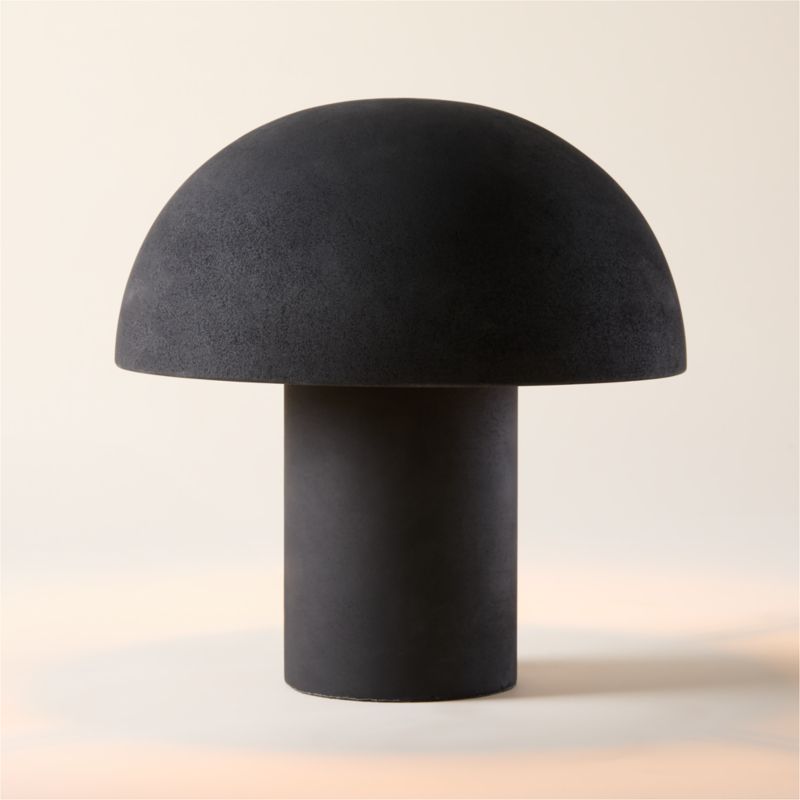 Senza White Glass Table Lamp