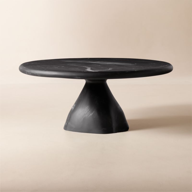 Scatola 60" Rectangle Brown Tiled Resin Coffee Table