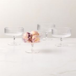 Eve Coupe Dessert Glass Set of 4