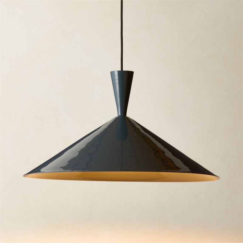 Mercury Green Marble Pendant Light