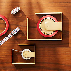 Solid Brass Studio Tape Dispensers