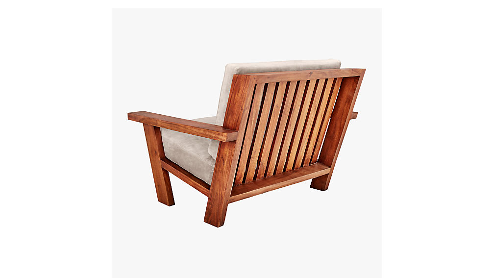 Studio Wooden Lounge Chair CB2