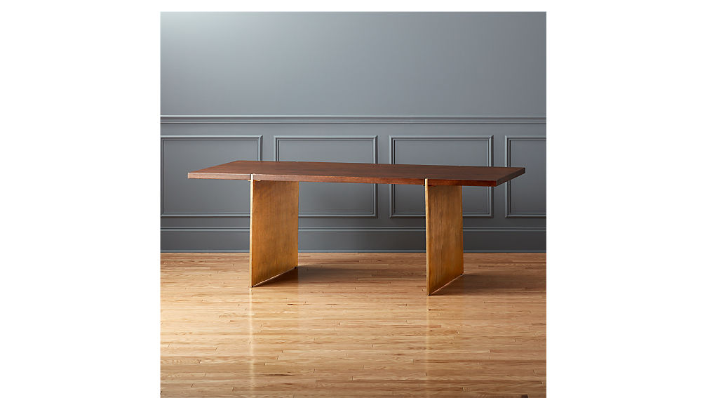 Tesso Chrome Desk Cb2